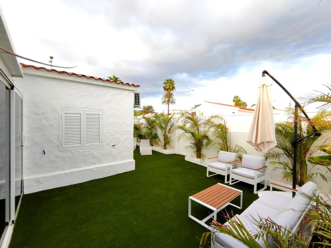 Bungalow "Bahia Azul" Πλάγια ντελ Ινγκλές Εξωτερικό φωτογραφία